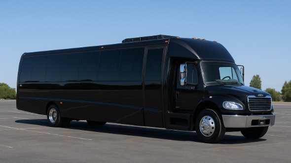 Exterior of Temecula Party Bus Company's 25 Passenger Minibus in Temecula
