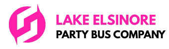 lake elsinore party bus company logo