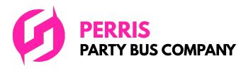 perris party bus company logo