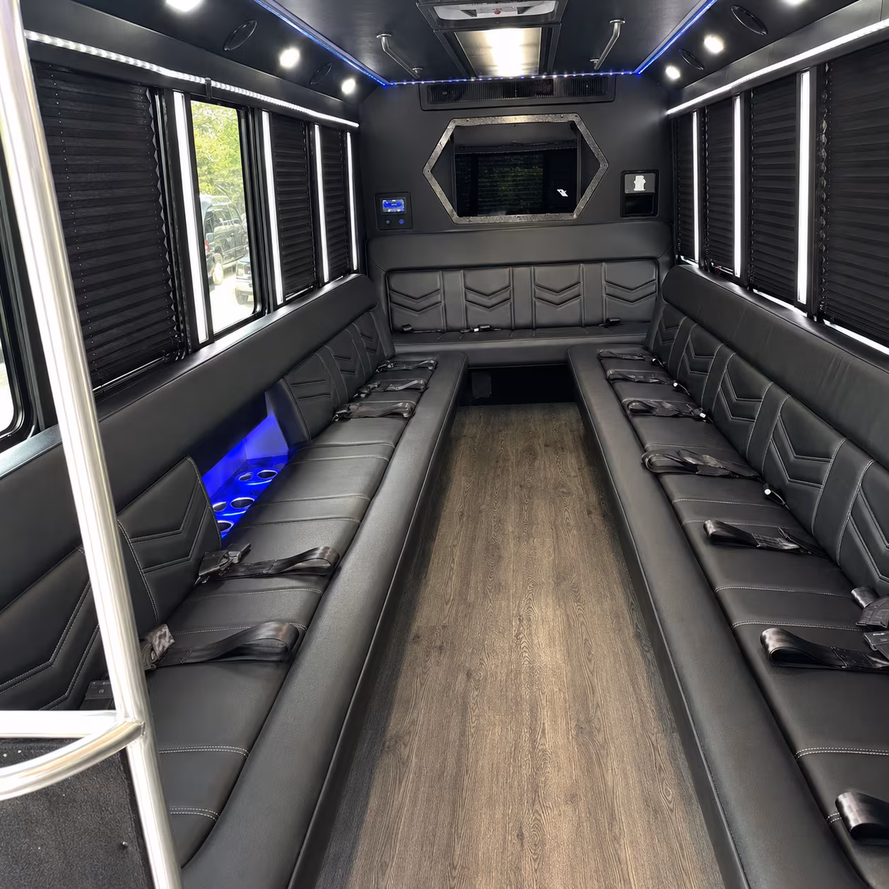 Temecula Bachelor & Bachelorette Transportation party bus exterior