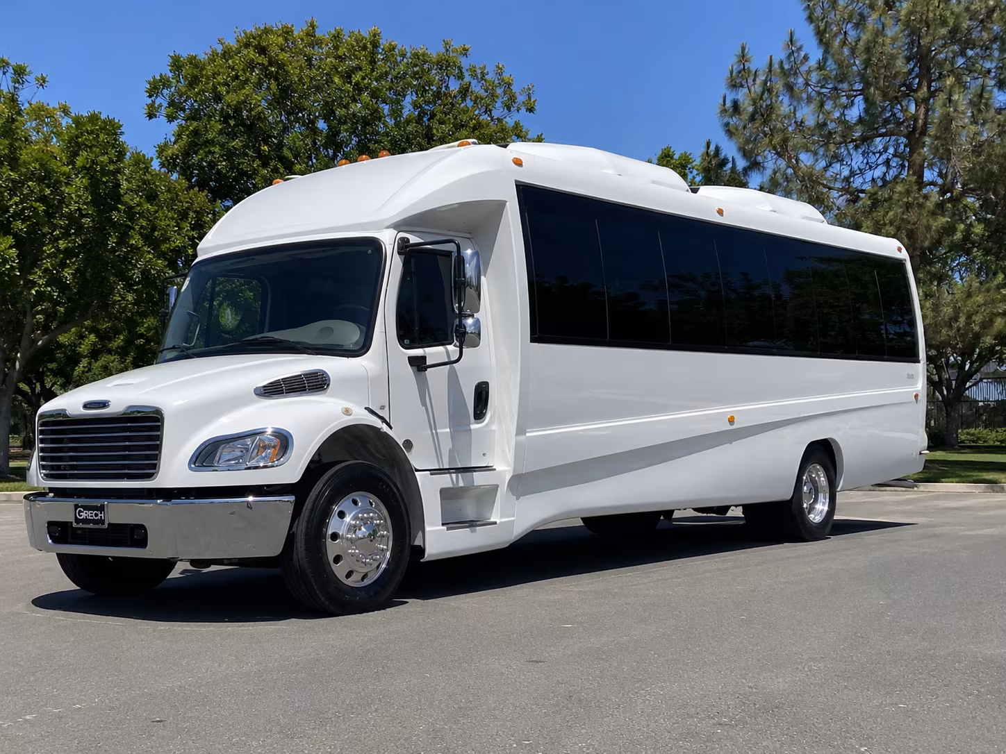 Temecula Concert & Music Festival Transportation party bus exterior