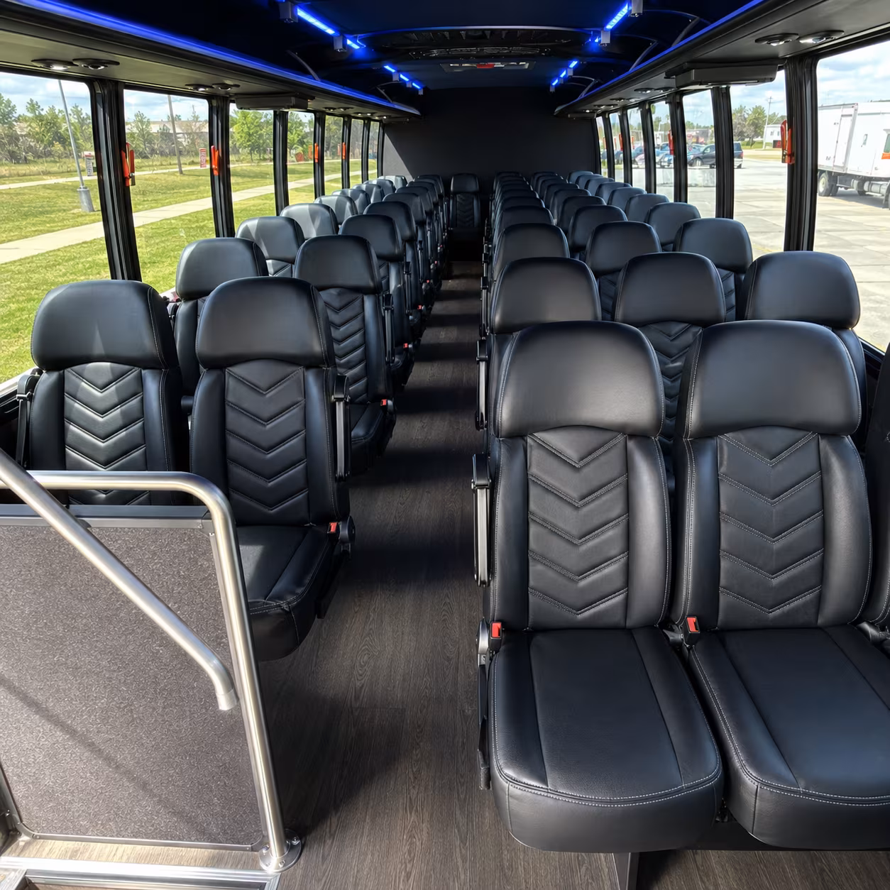 Temecula Corporate Transportation party bus exterior