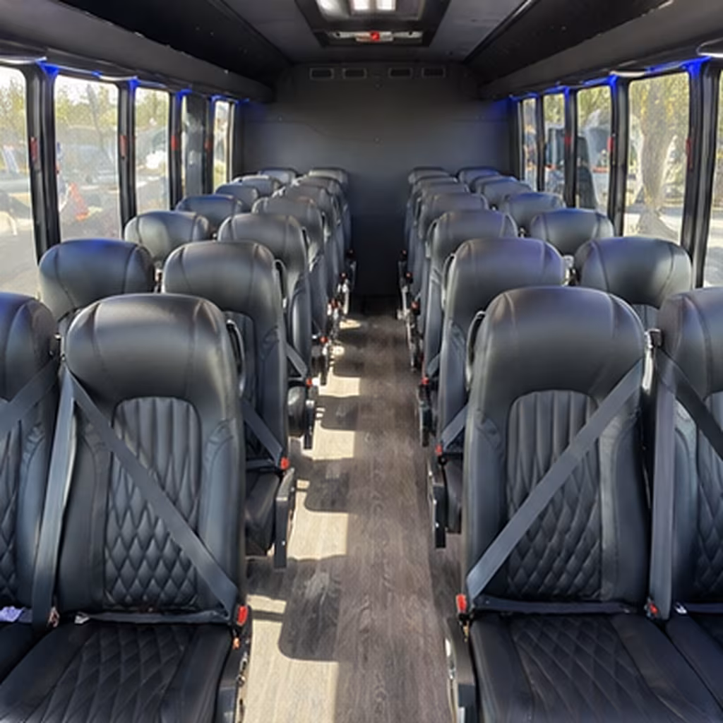 Temecula Corporate Transportation party bus interior