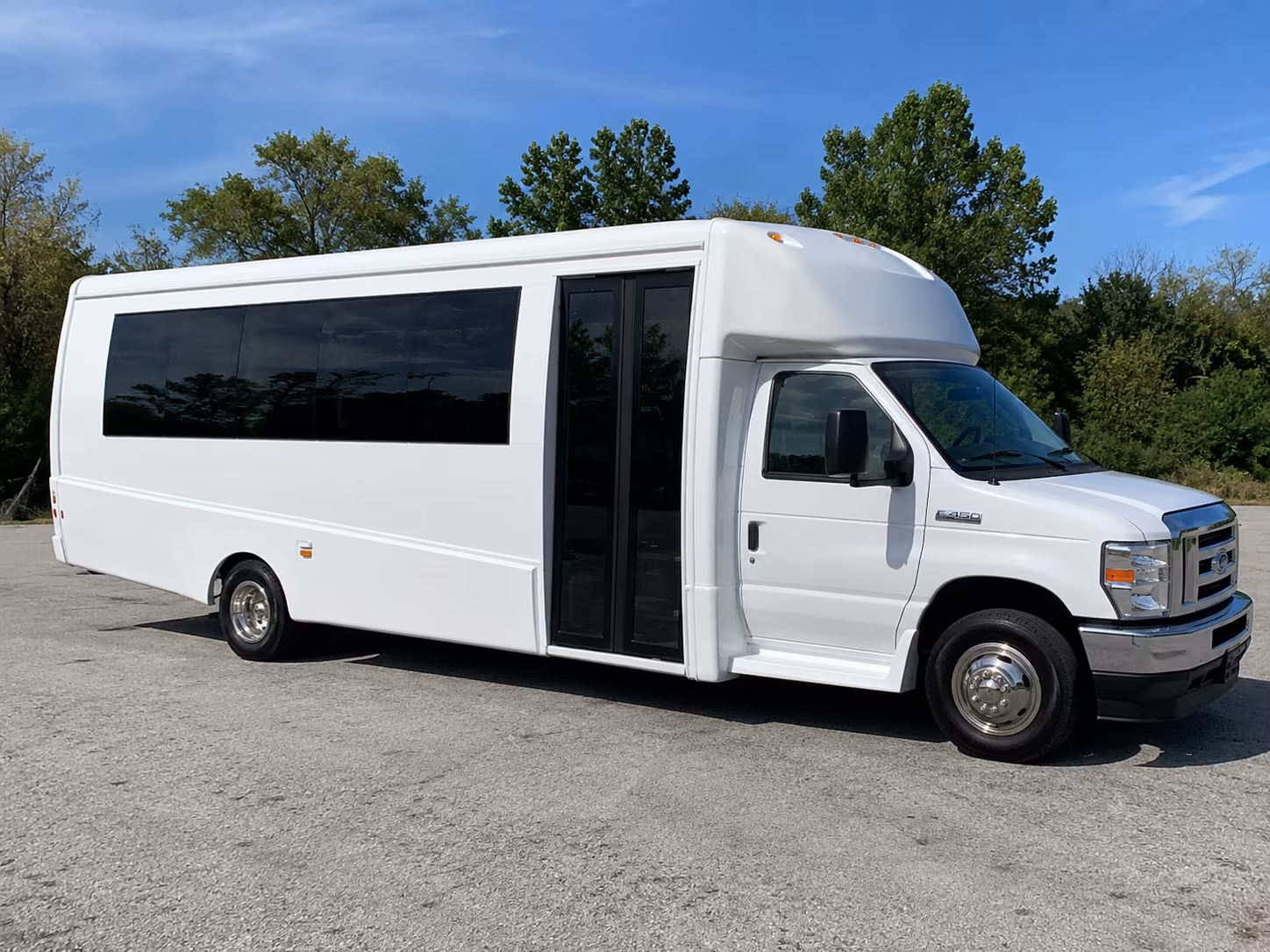 Temecula Private Event Transportation party bus exterior