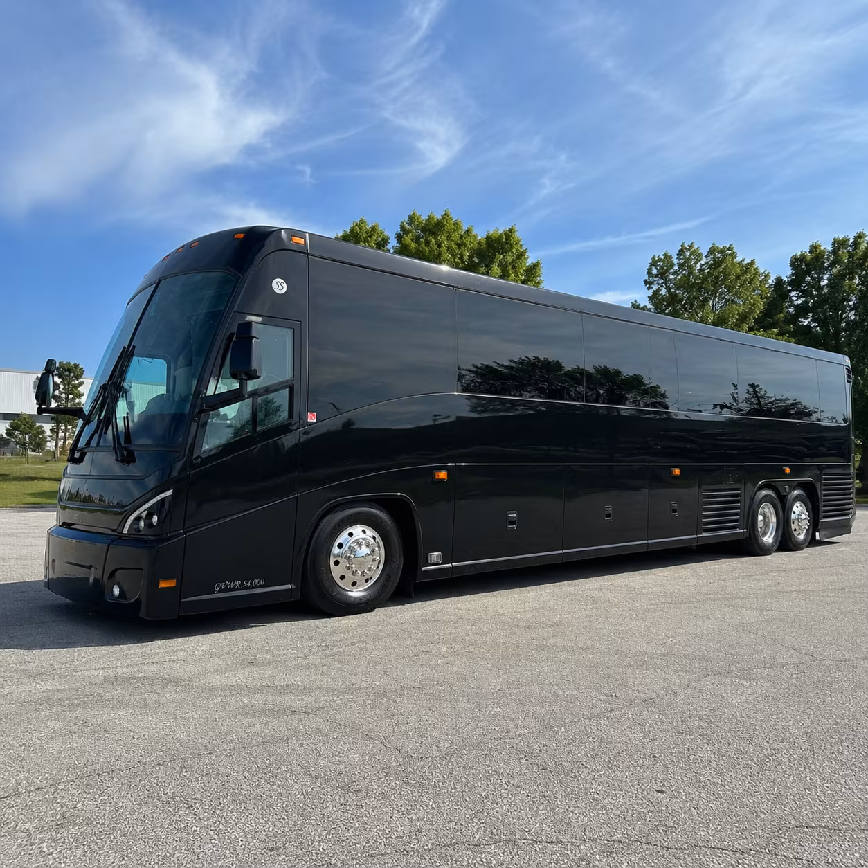 Temecula School Event Transportation party bus exterior